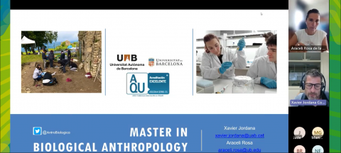 Màster Universitari en Antropologia Biològica - Fira Virtual MPCD UAB Maig'23